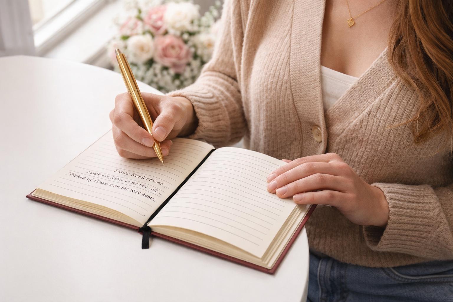 Personalized Manifestation journal - personalized engraved gift, family-made in Long Island