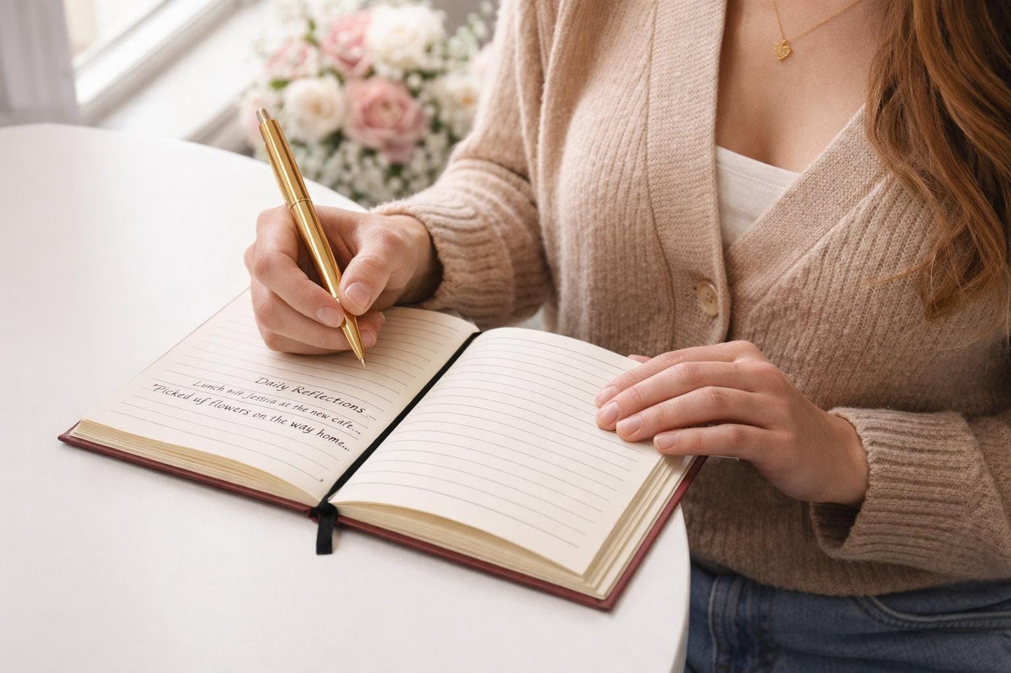 Reasons Why I Love You Journal - personalization example