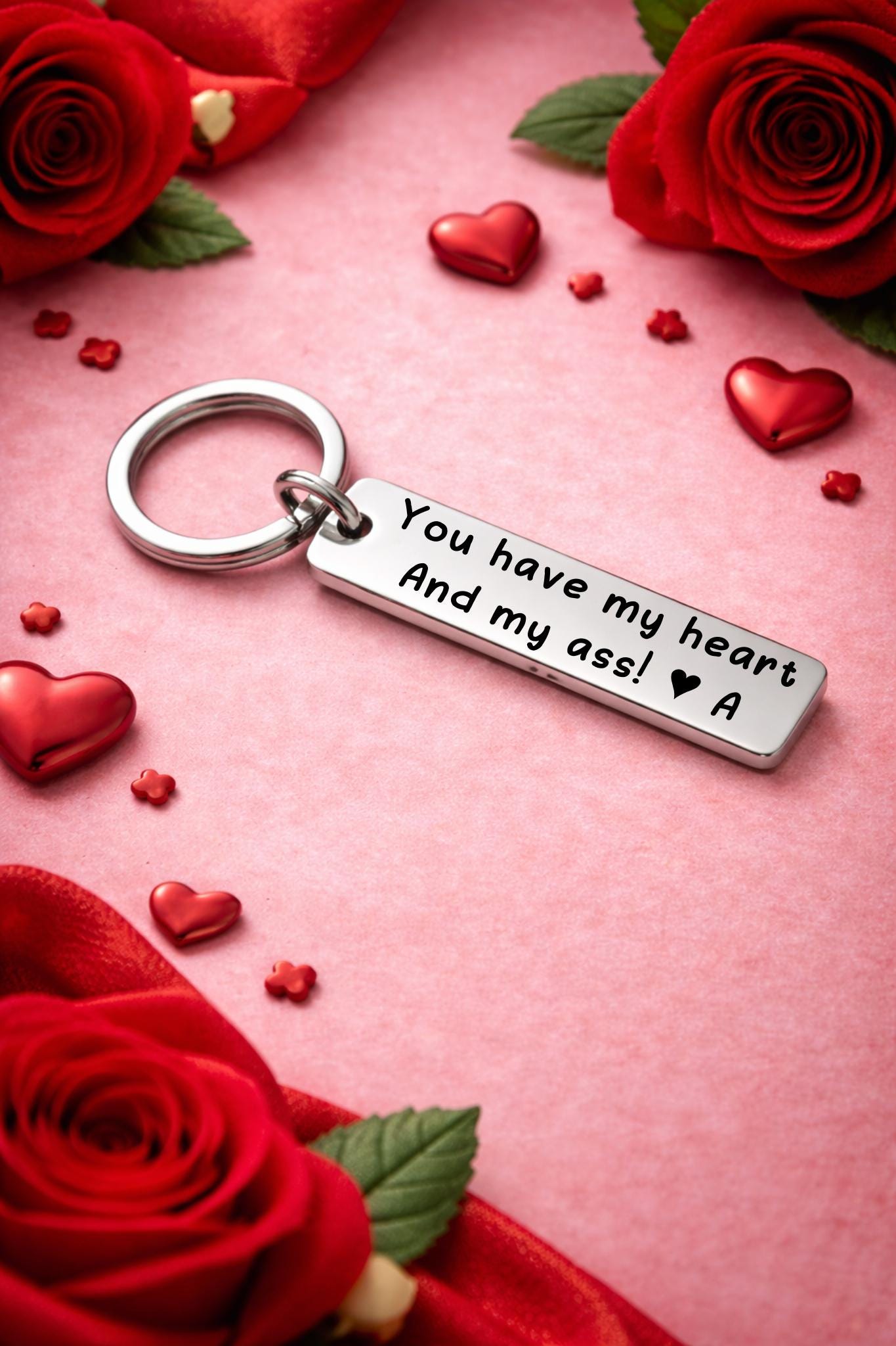Funny Valentine Keychain