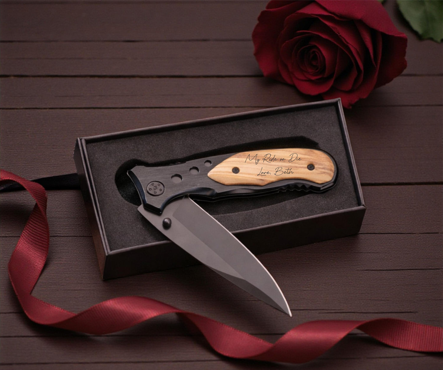 Personalized Gift Set for Him - personalized engraved gift, family-made in Long Island