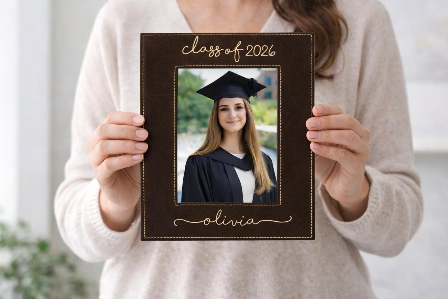 Personalized Graduation Picture Frame – Class of 2026 Gift