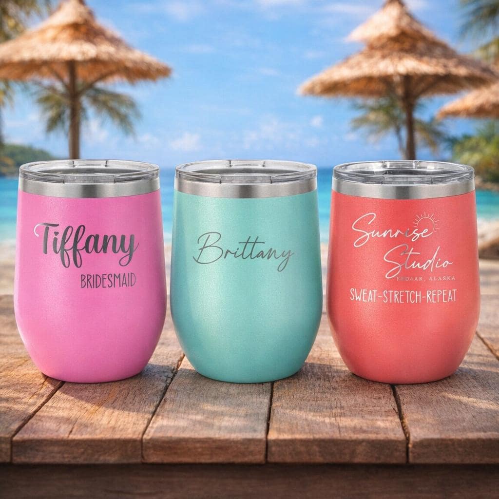 Custom Wine Tumbler