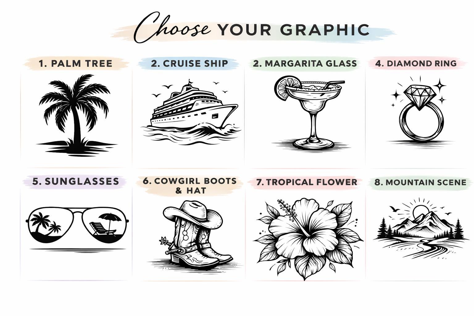 Personalized Vacation Cups with Name - personalization example