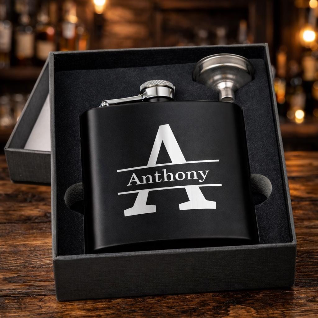 Groomsmen Proposal Gift Set - personalized engraved gift, family-made in Long Island
