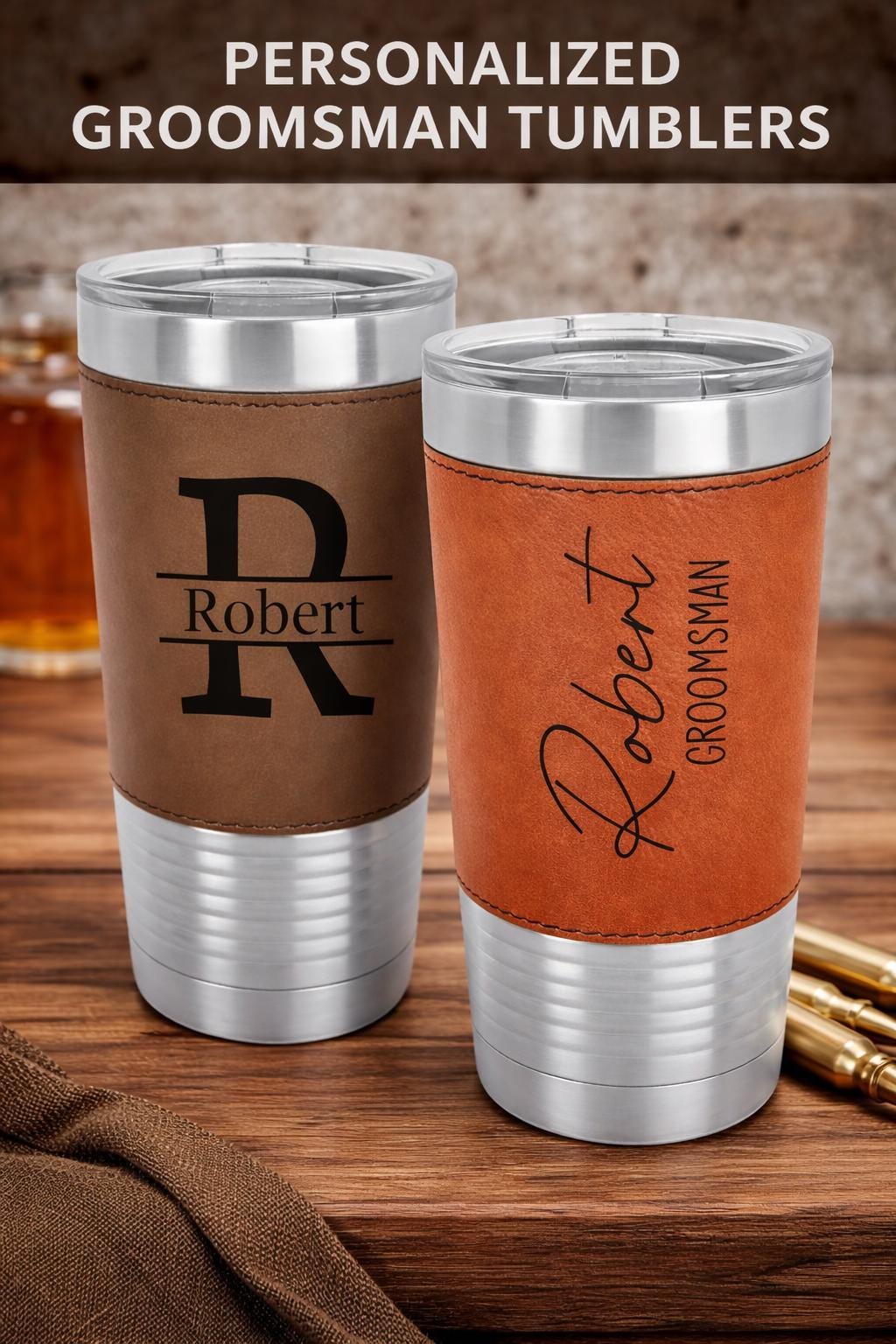 Personalized Tumbler for Men