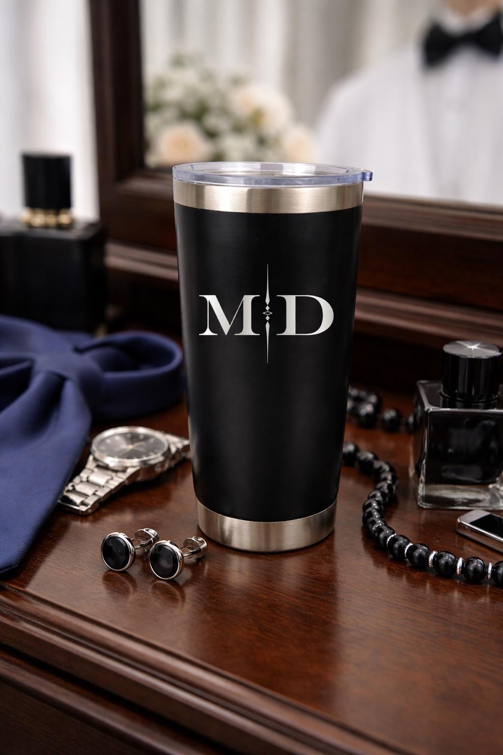 Personalized Groomsmen Tumbler - color and style options