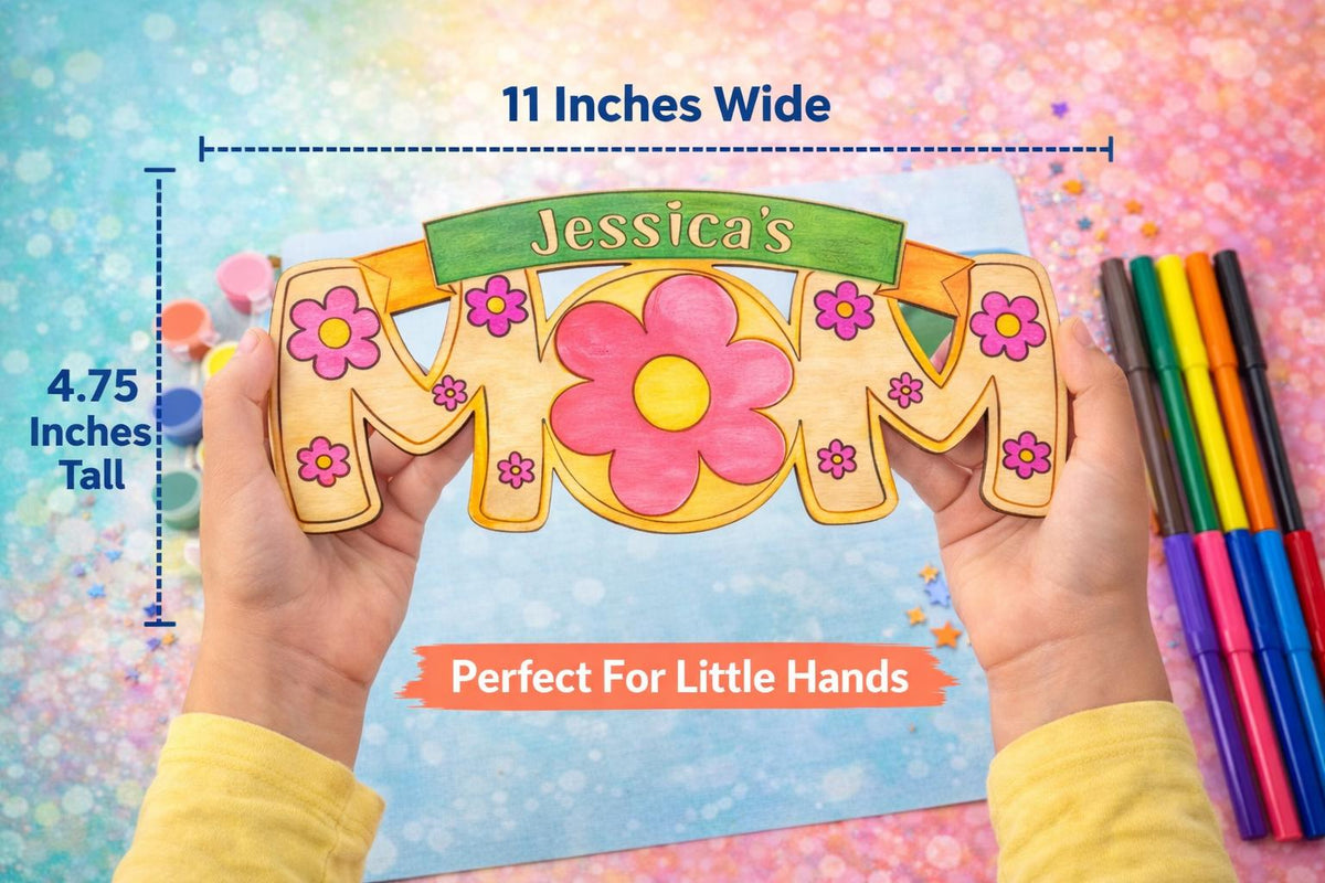 Personalized Mom Craft Kit for Kids