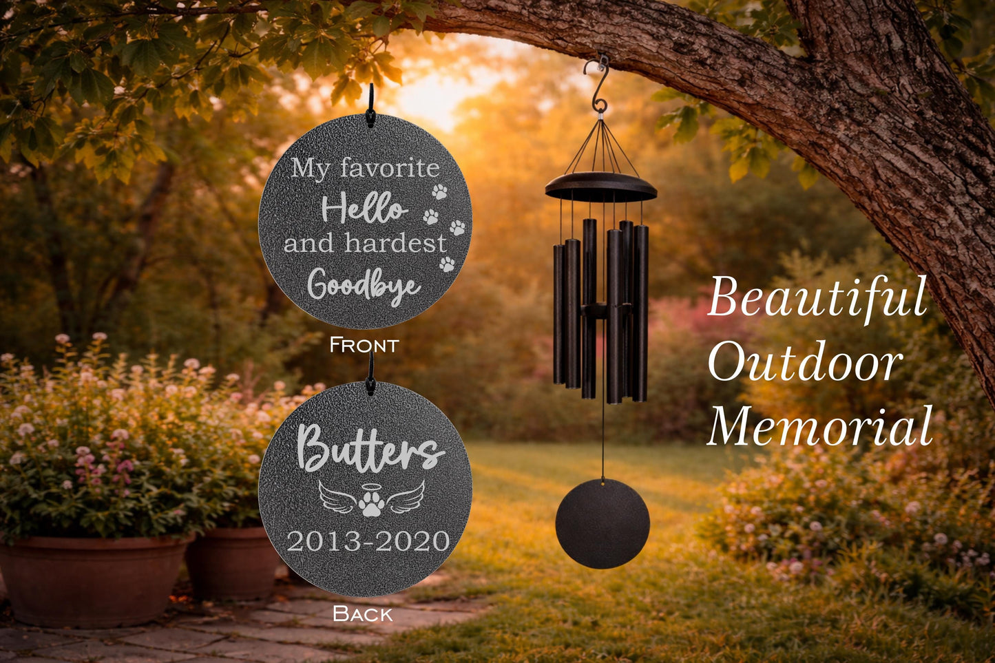 Dog Loss Wind Chime