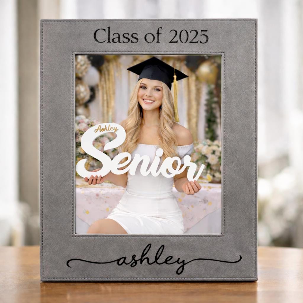 Graduation Picture Frame - a thoughtful custom gift