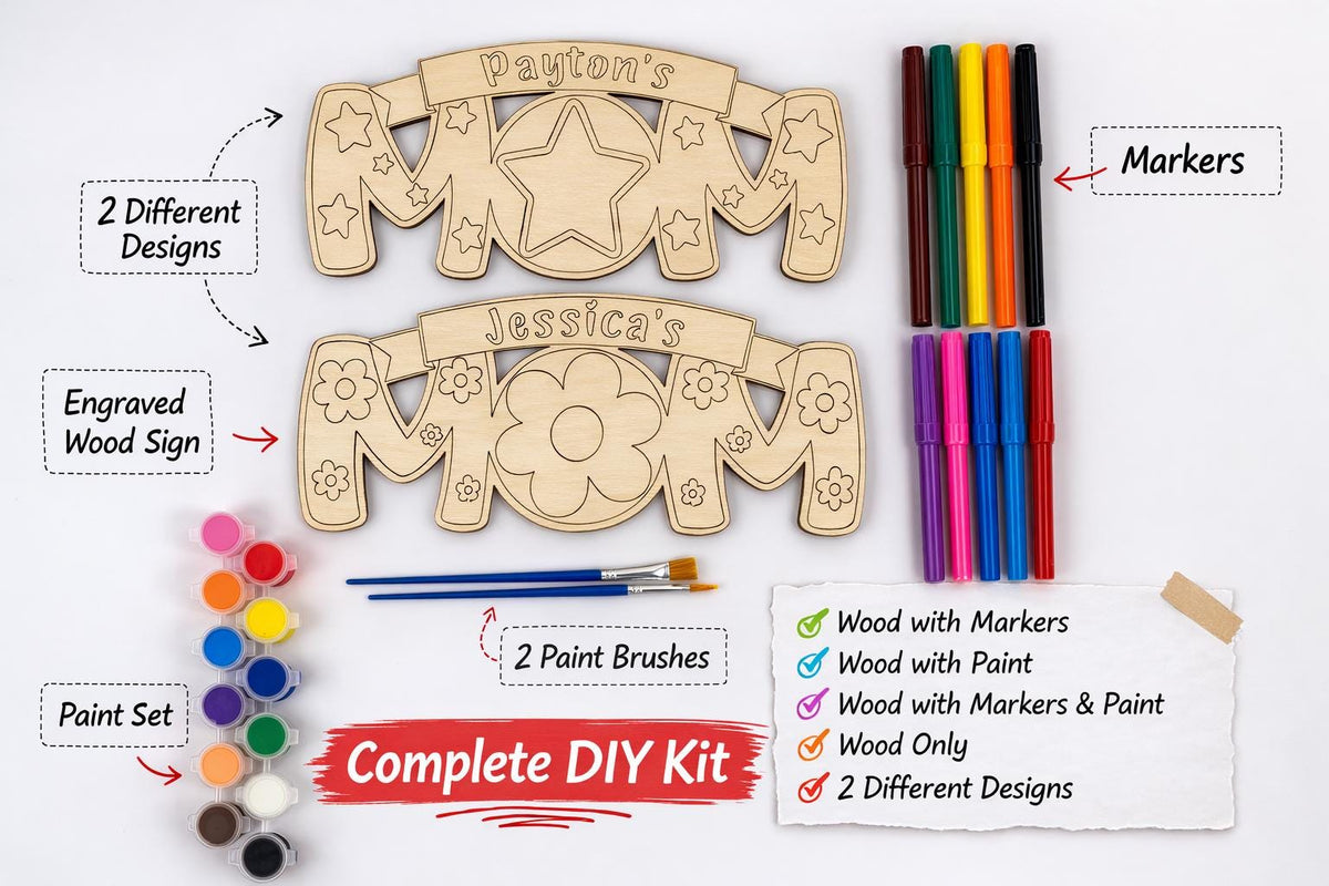 Personalized Mom Craft Kit for Kids