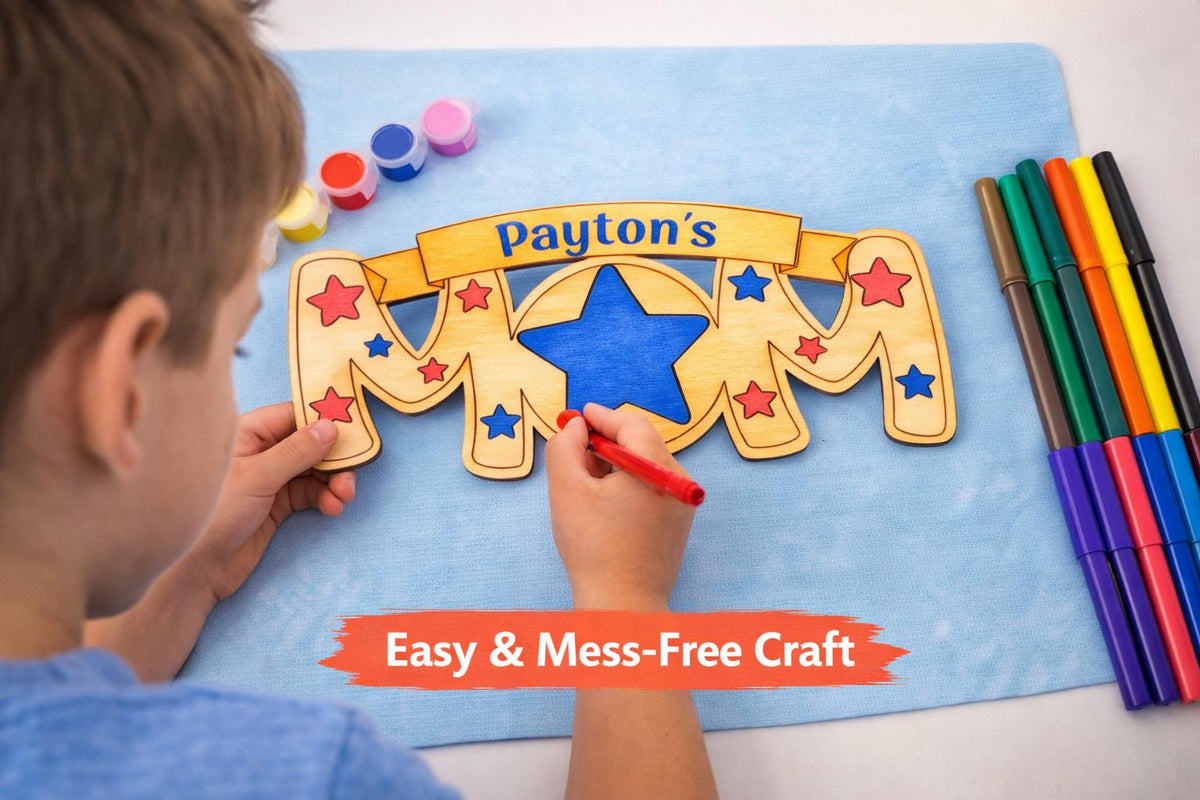 Personalized Mom Craft Kit for Kids