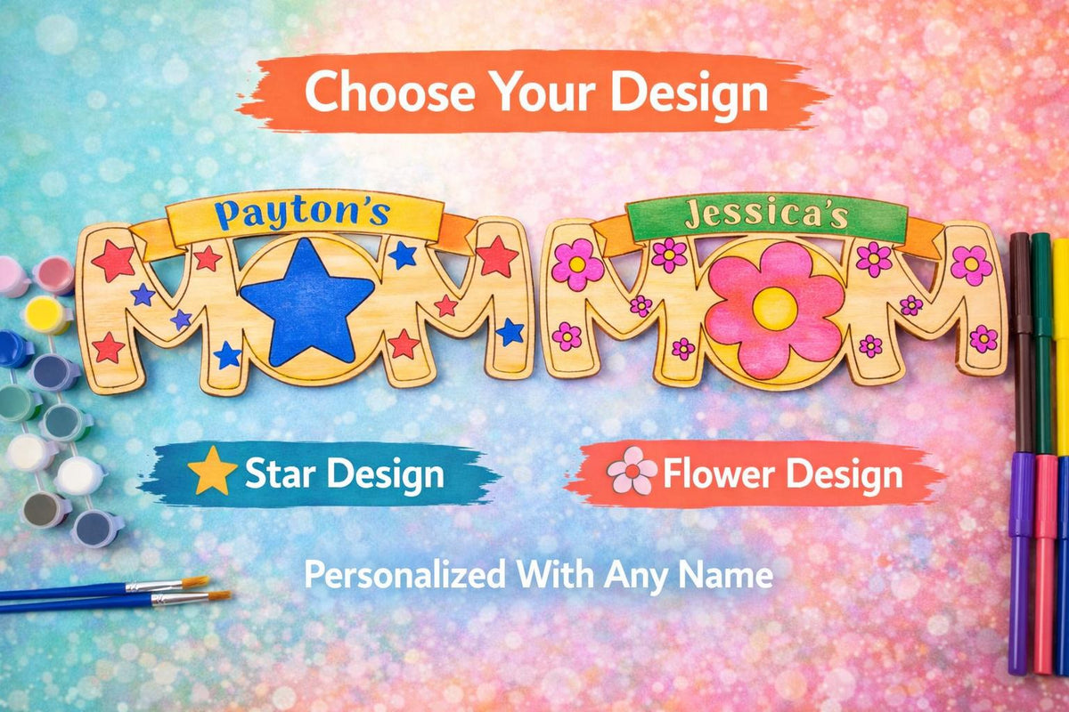 Personalized Mom Craft Kit for Kids
