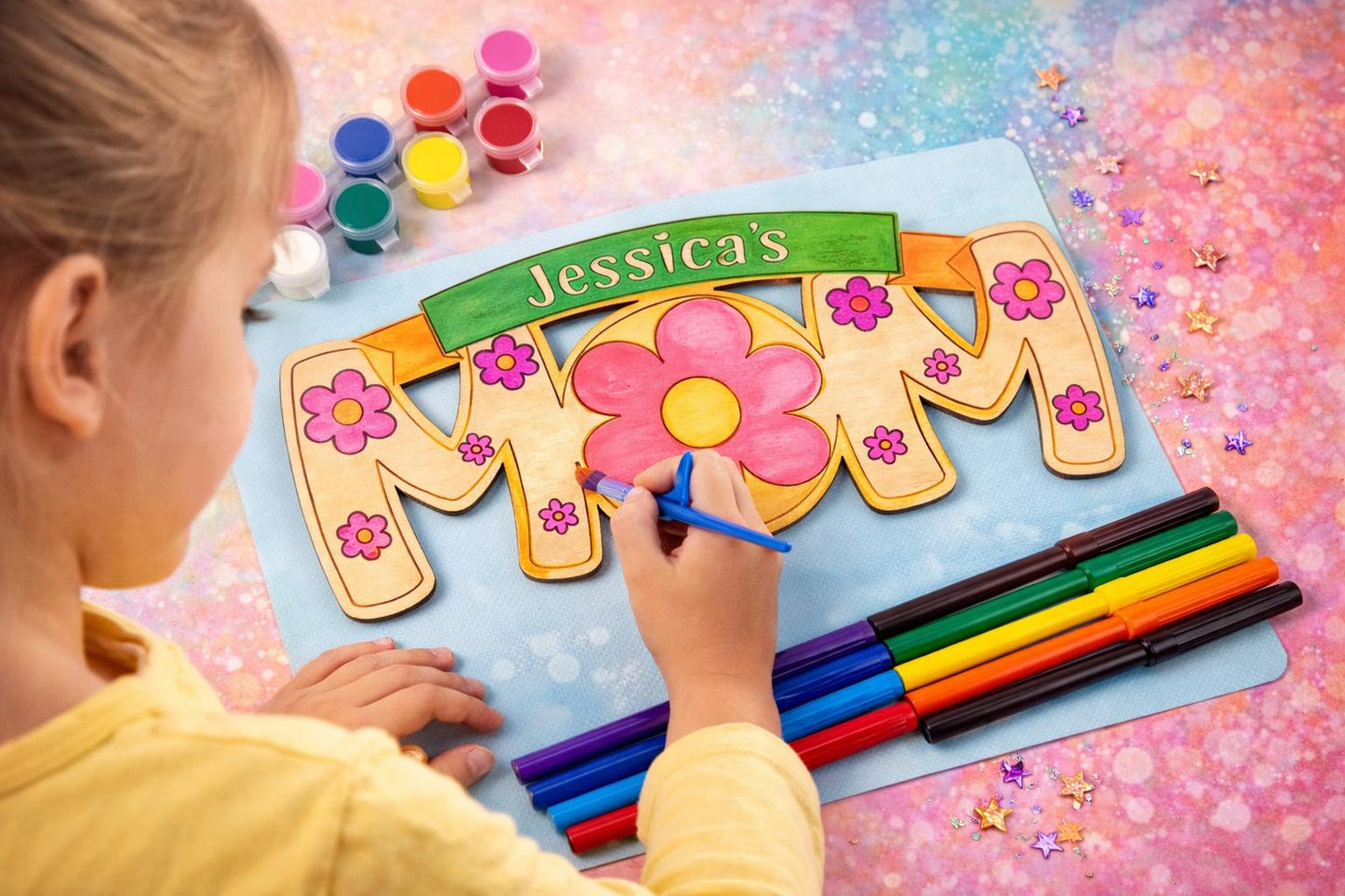 Personalized Mom Craft Kit for Kids