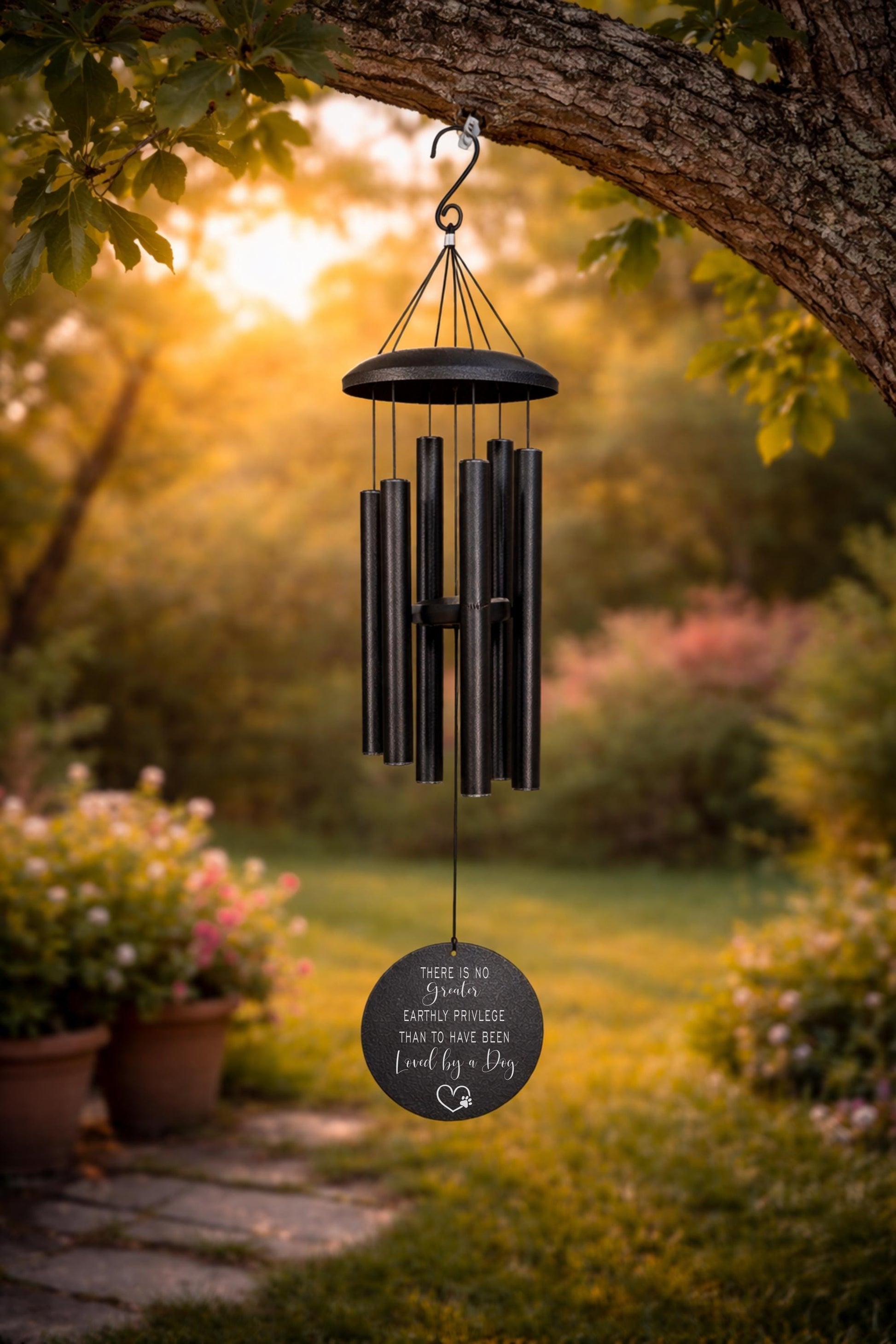 Pet Memorial Wind Chime - a thoughtful custom gift