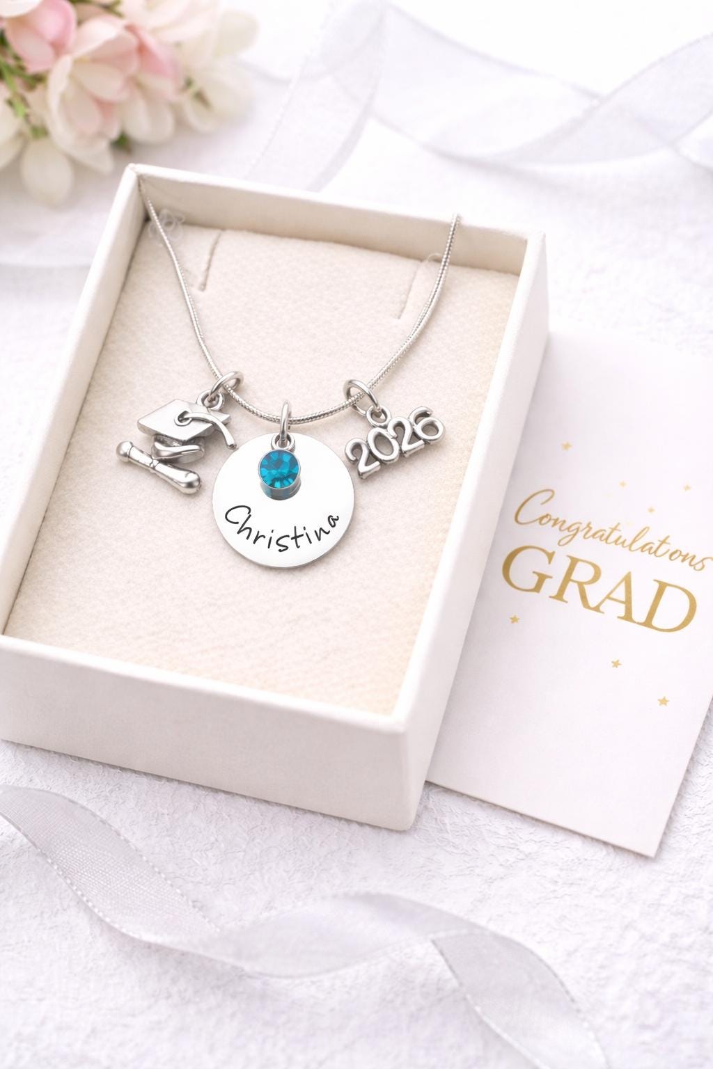 Personalized Graduation Necklace 2026