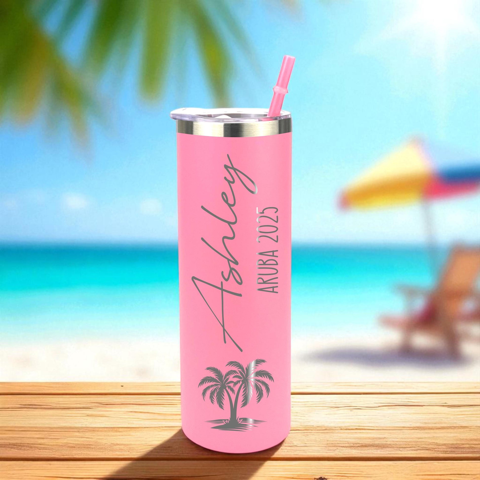 Girls Trip Tumblers with Name - color and style options