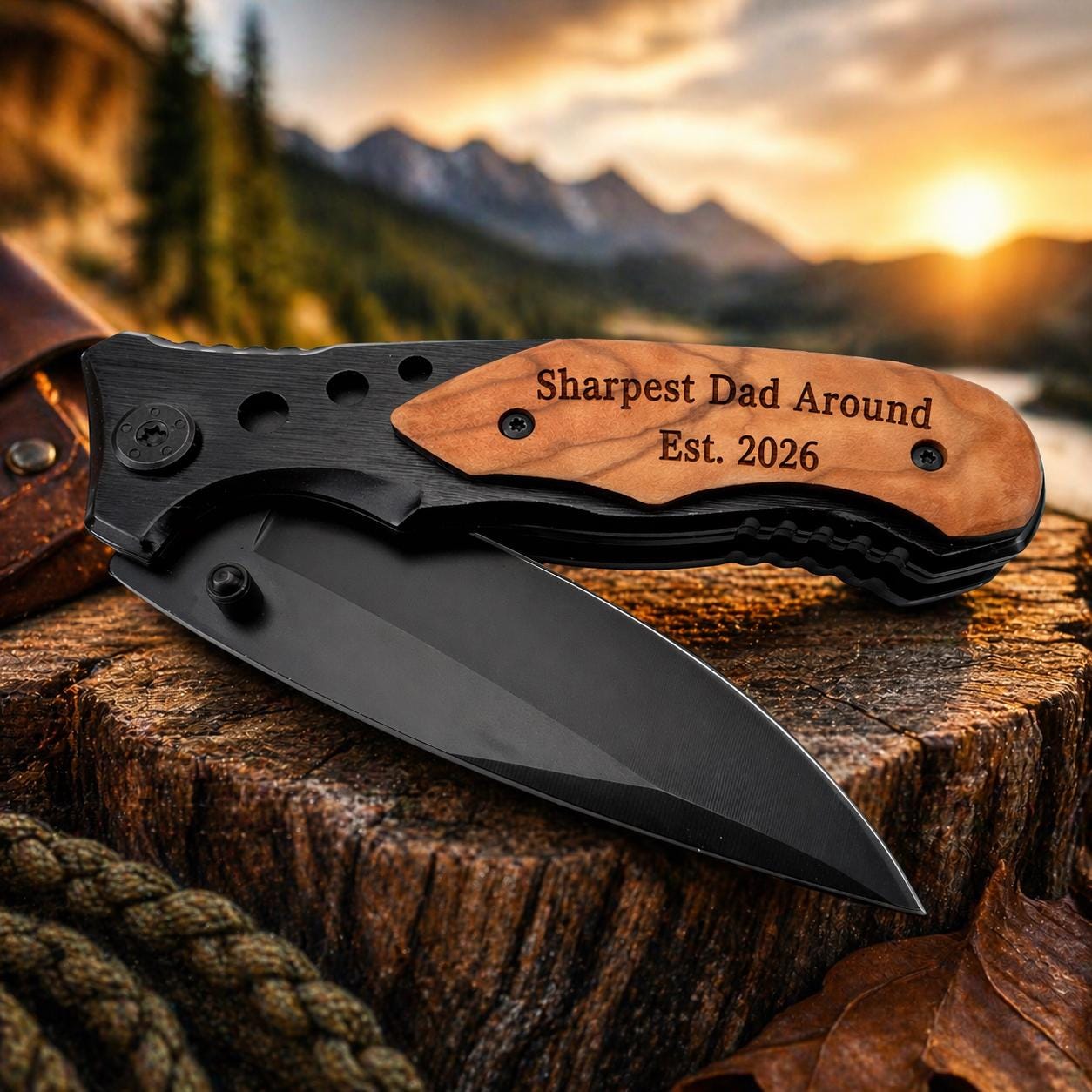 Personalized Dad Knife