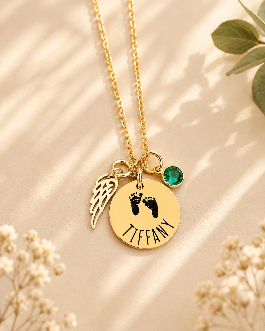 Personalized Miscarriage Necklace - a thoughtful custom gift