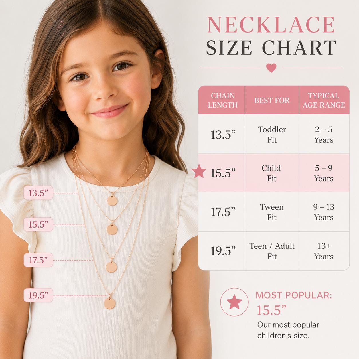 Personalized Child Necklace - personalization example