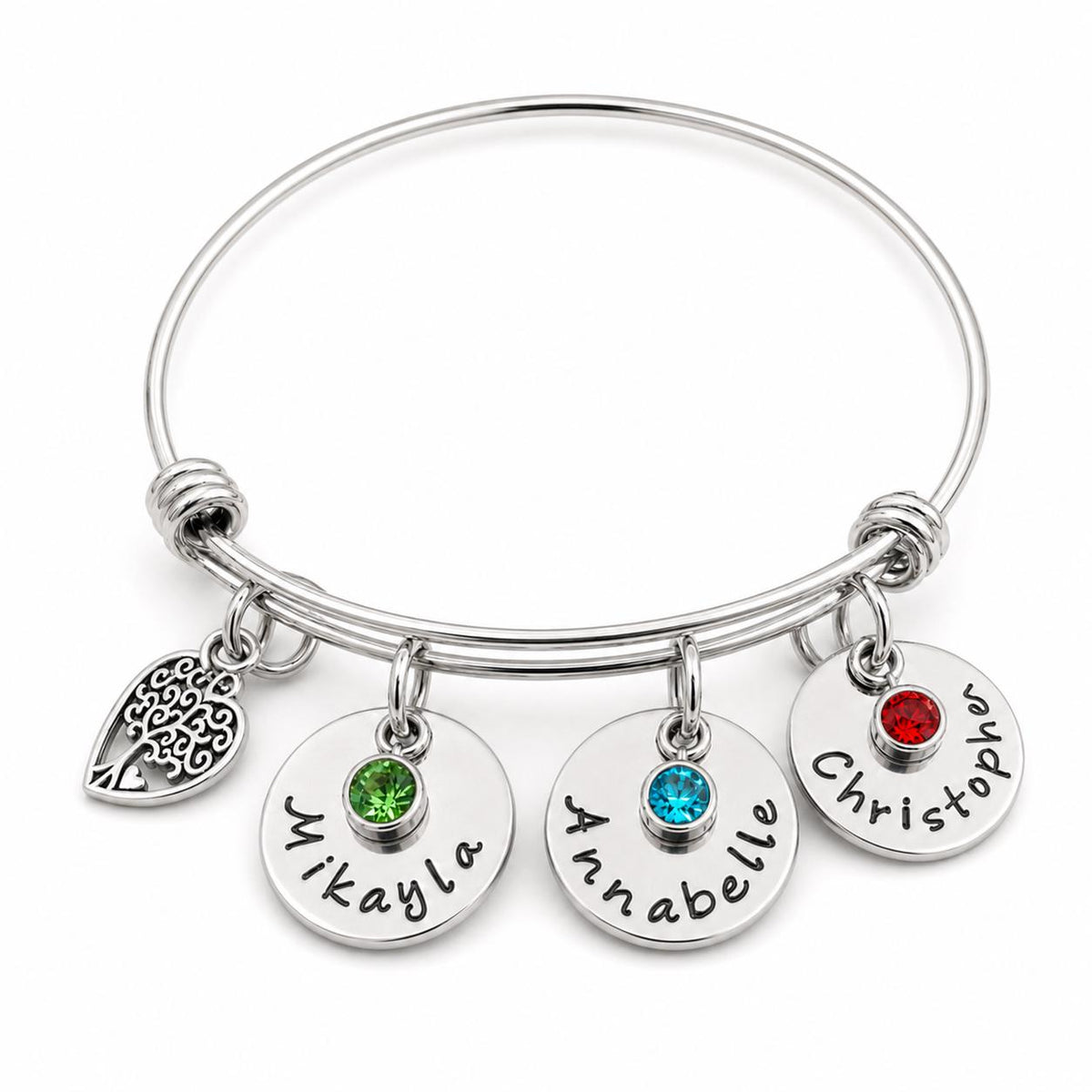 Personalized Bracelet for Mom with Kids Names