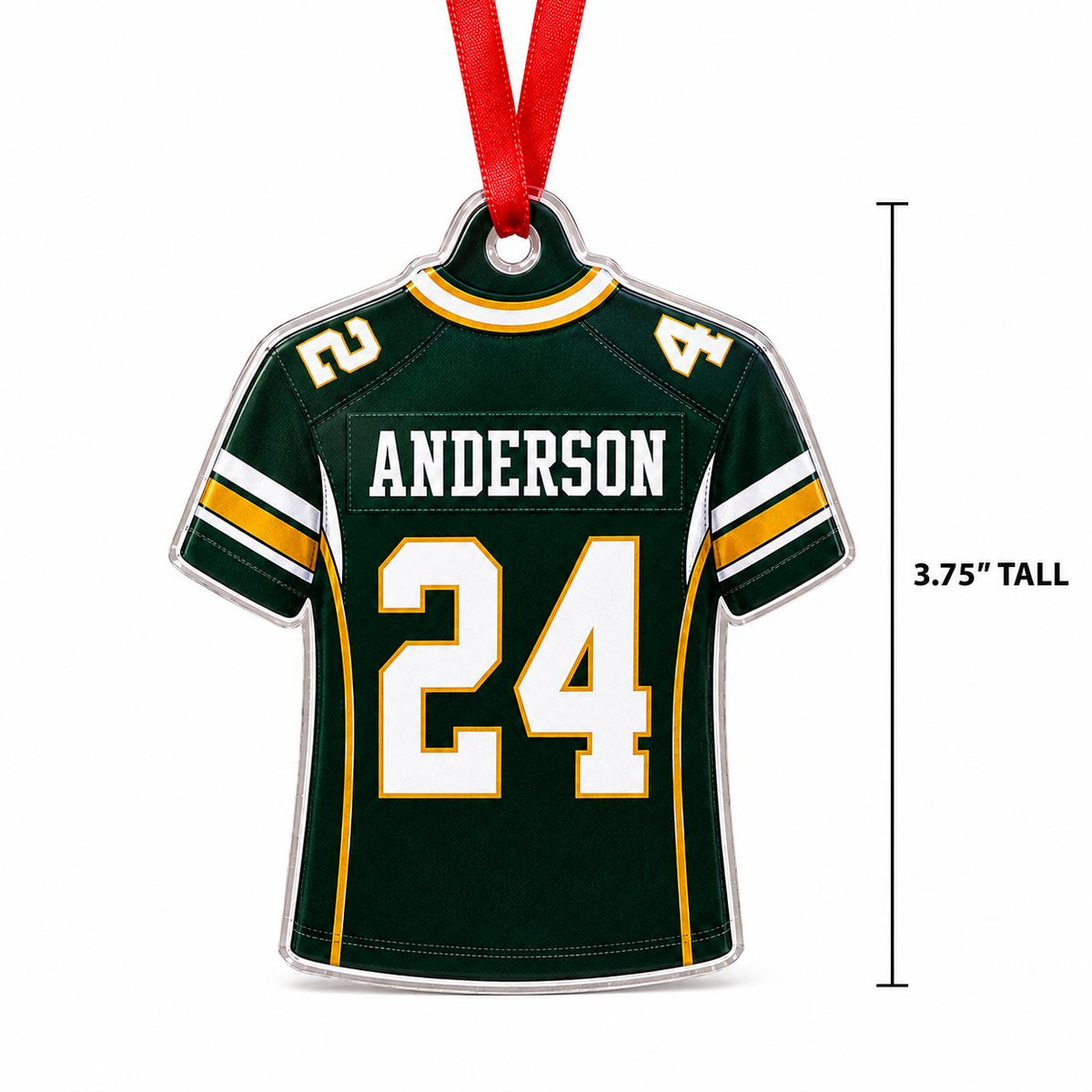 Personalized Football Jersey Ornament