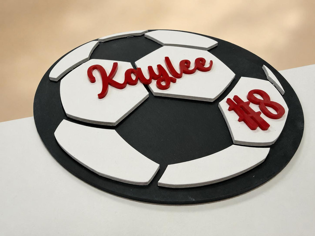 Personalized Soccer Senior Night Sign | Team Signature Board