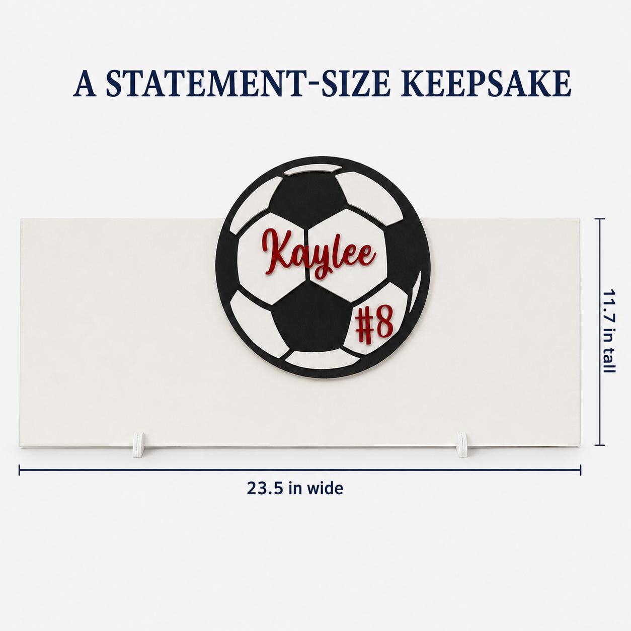 Personalized Soccer Senior Night Sign | Team Signature Board