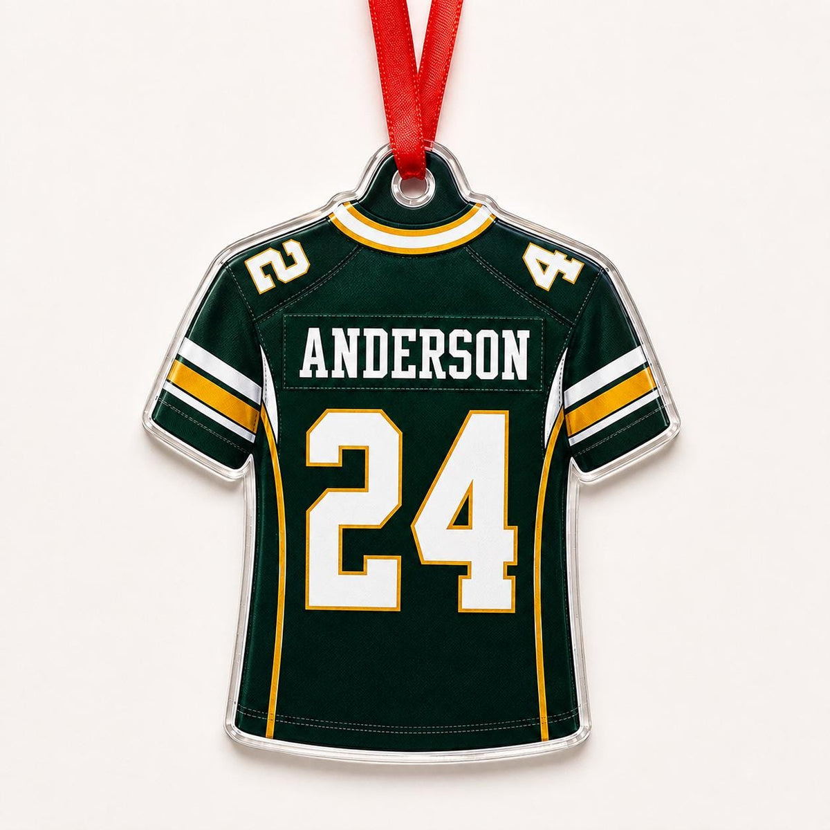 Personalized Football Jersey Ornament