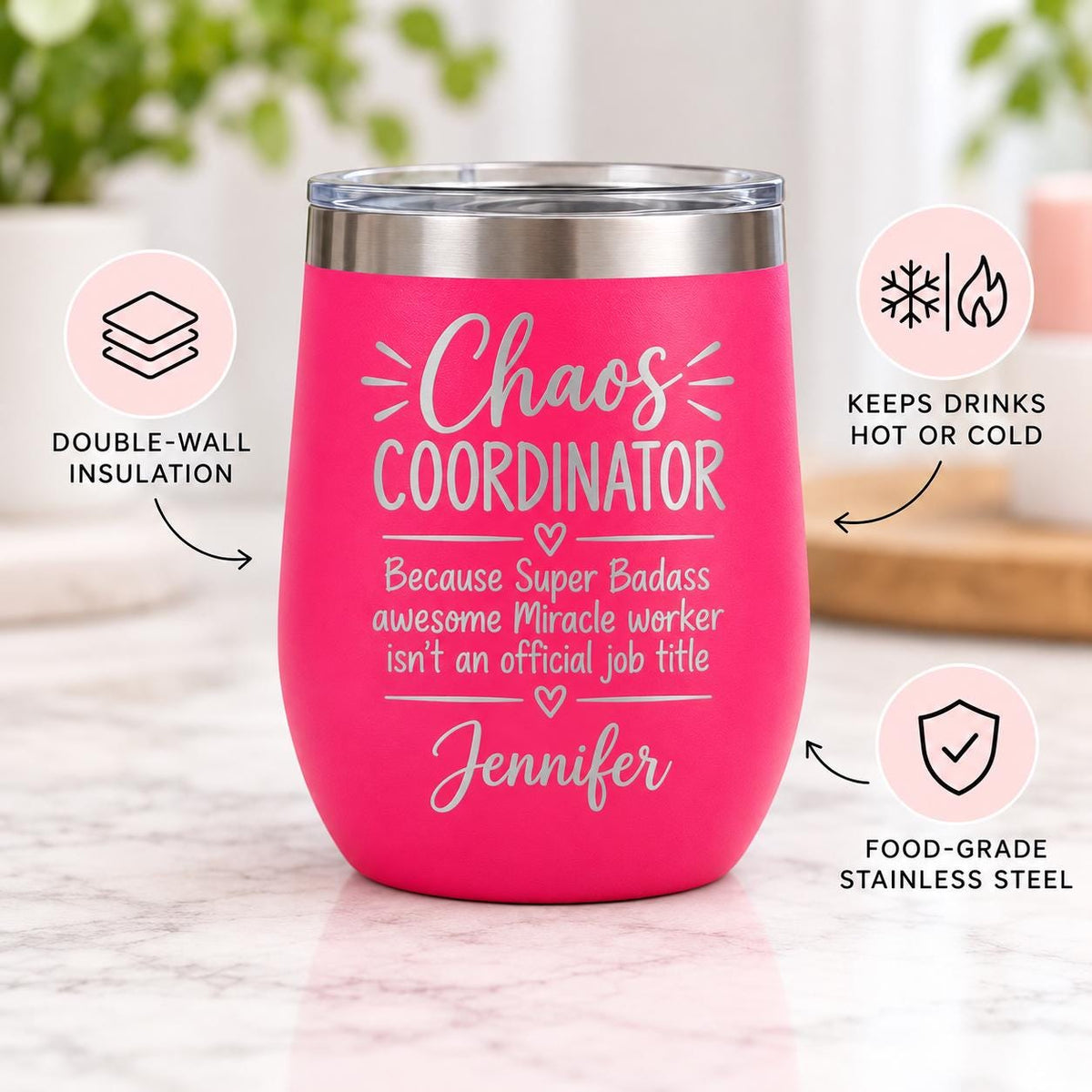 Personalized Chaos Coordinator Tumbler