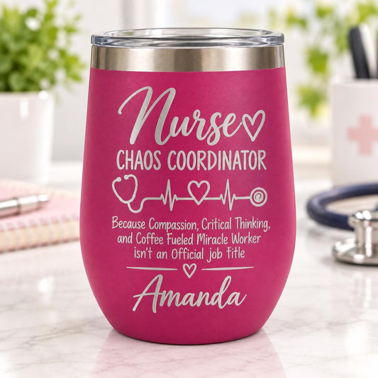 Personalized Nurse Tumbler