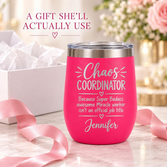 Personalized Chaos Coordinator Tumbler