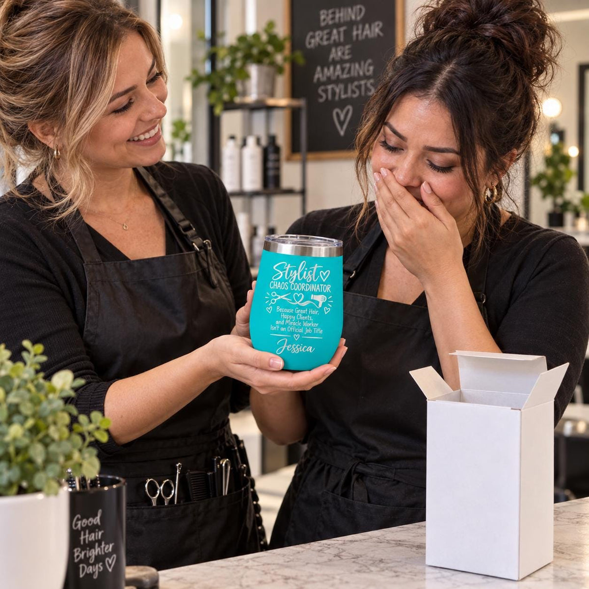 Personalized Hairstylist Tumbler