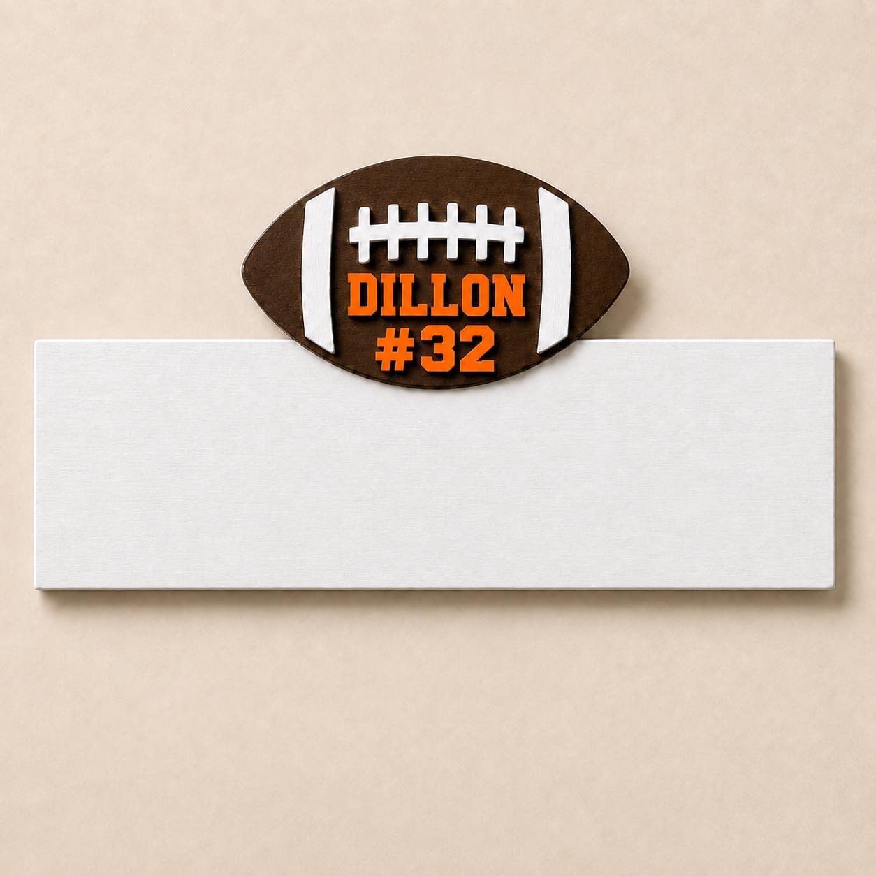 Personalized Football Senior Night Sign | Team Signing Board