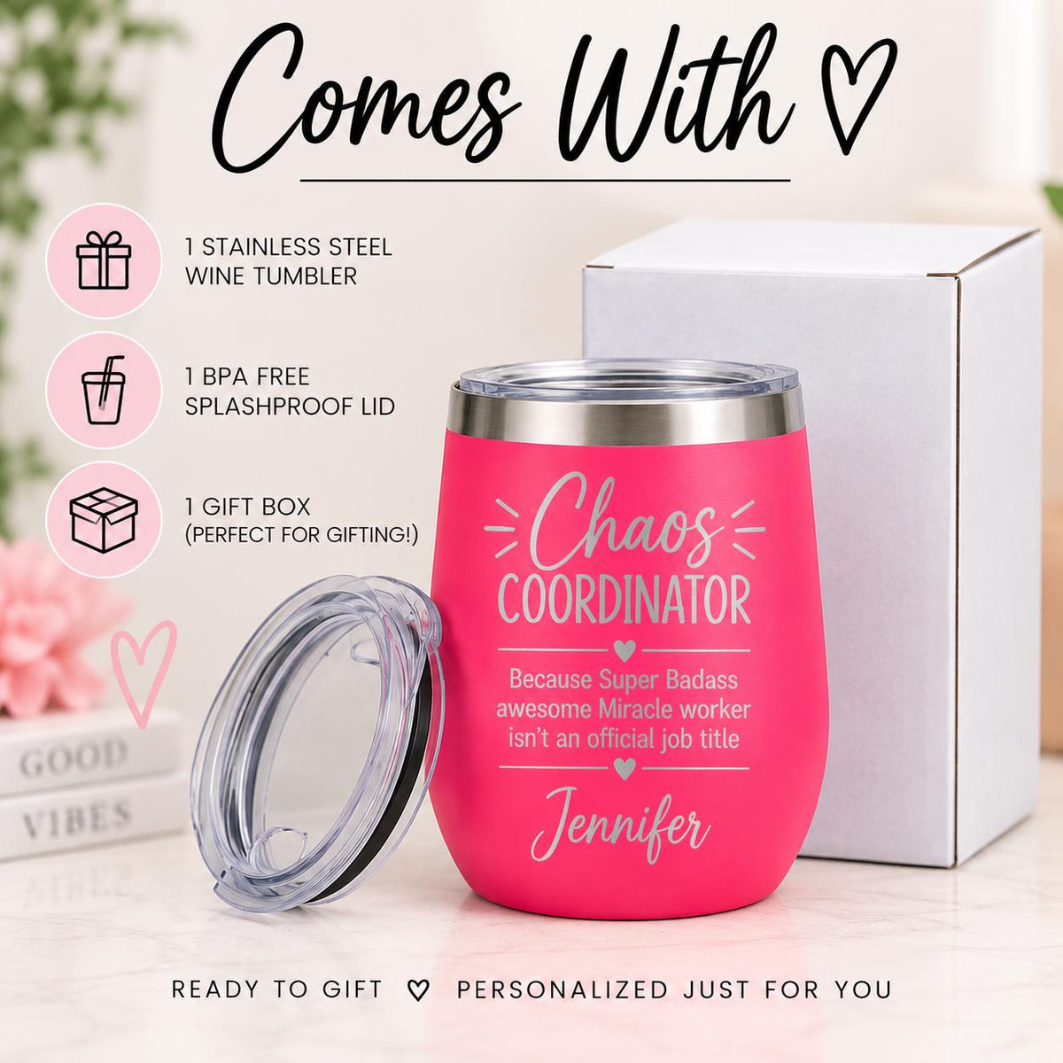 Personalized Chaos Coordinator Tumbler