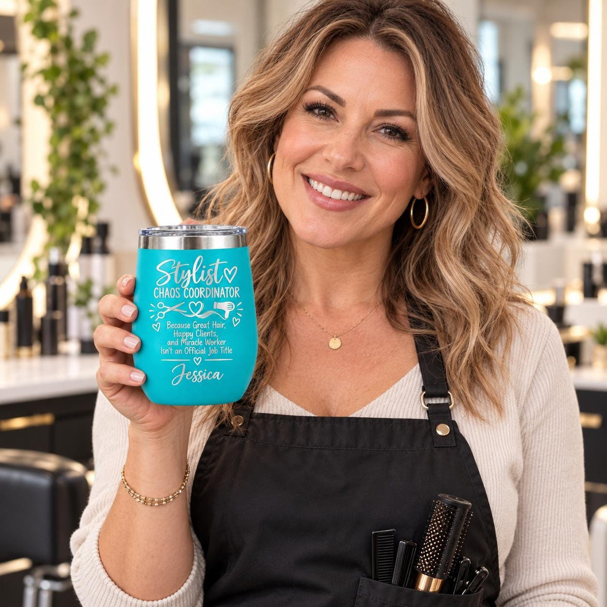 Personalized Hairstylist Tumbler
