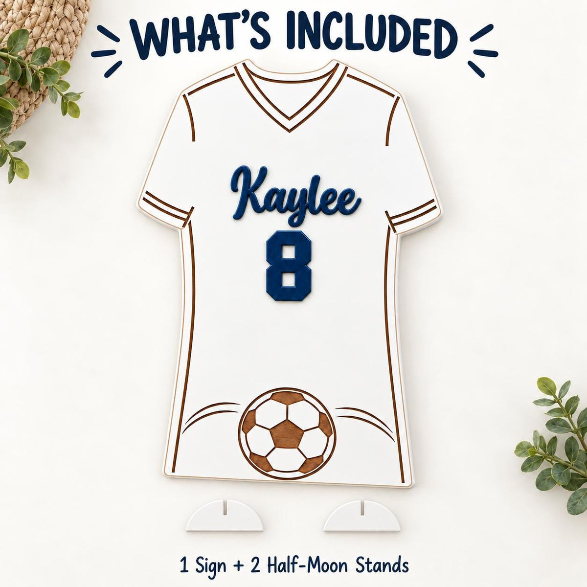 Personalized Soccer Senior Night Sign | Jersey Signing Board