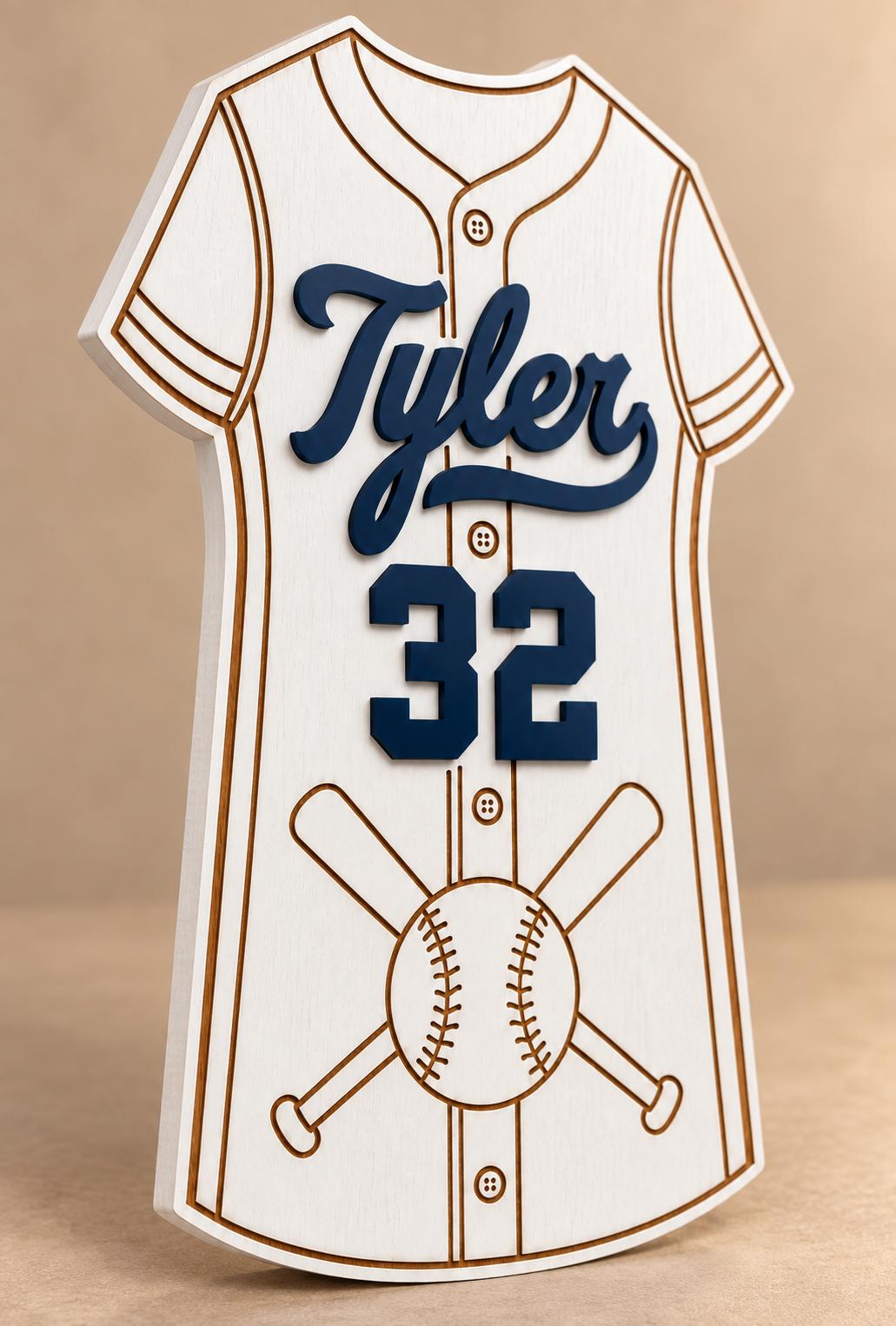 Personalized Baseball Senior Night Sign