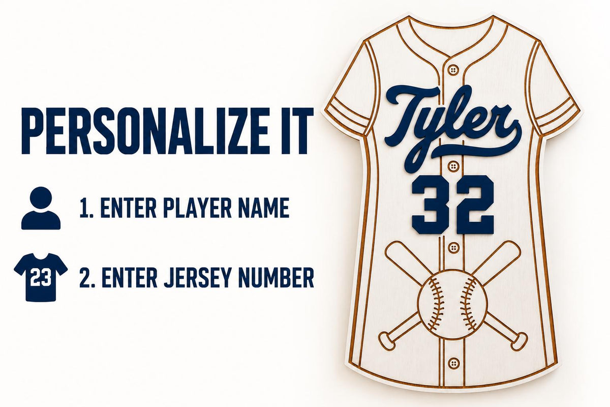 Personalized Baseball Senior Night Sign
