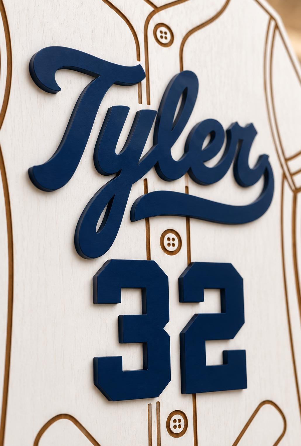Personalized Baseball Senior Night Sign