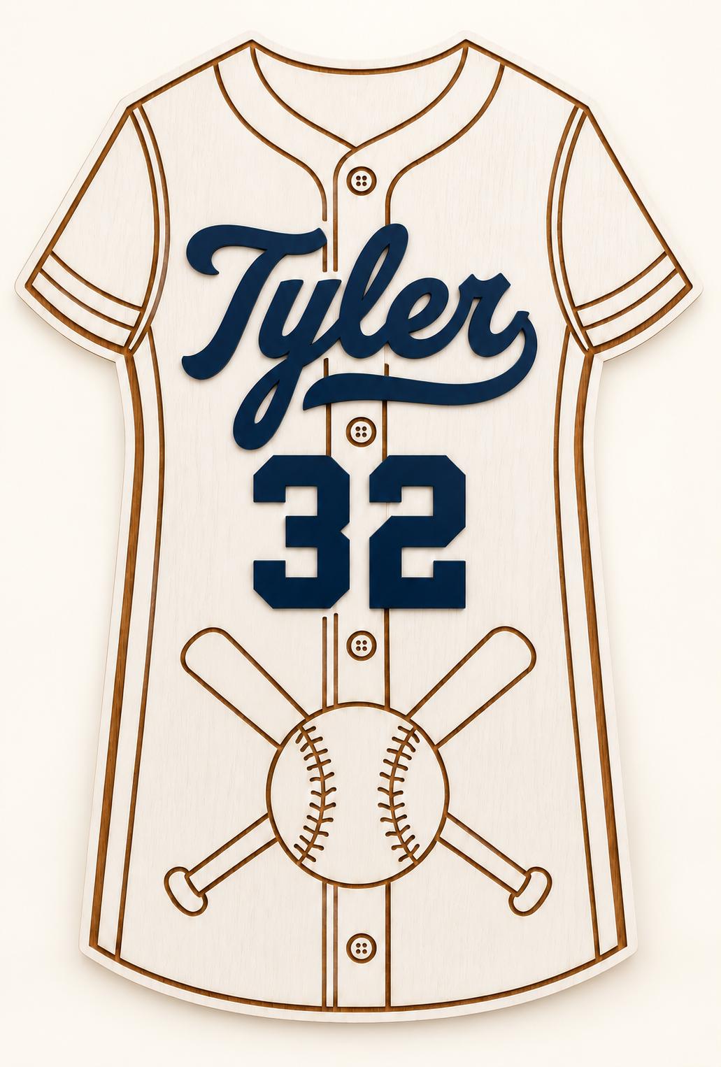 Personalized Baseball Senior Night Sign