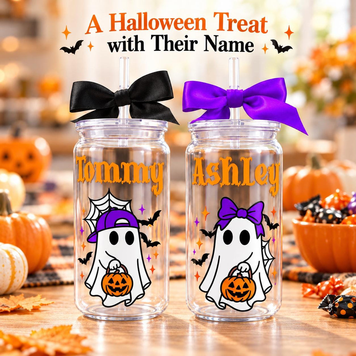 Kids Halloween Tumbler