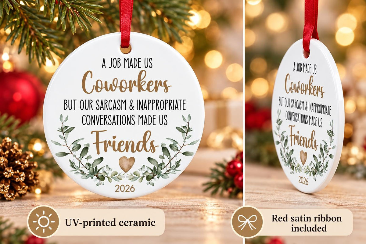 Coworker Christmas Ornament