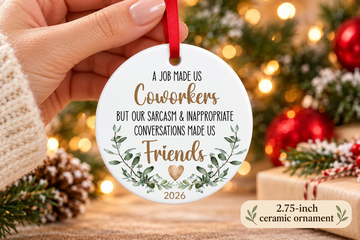 Coworker Christmas Ornament