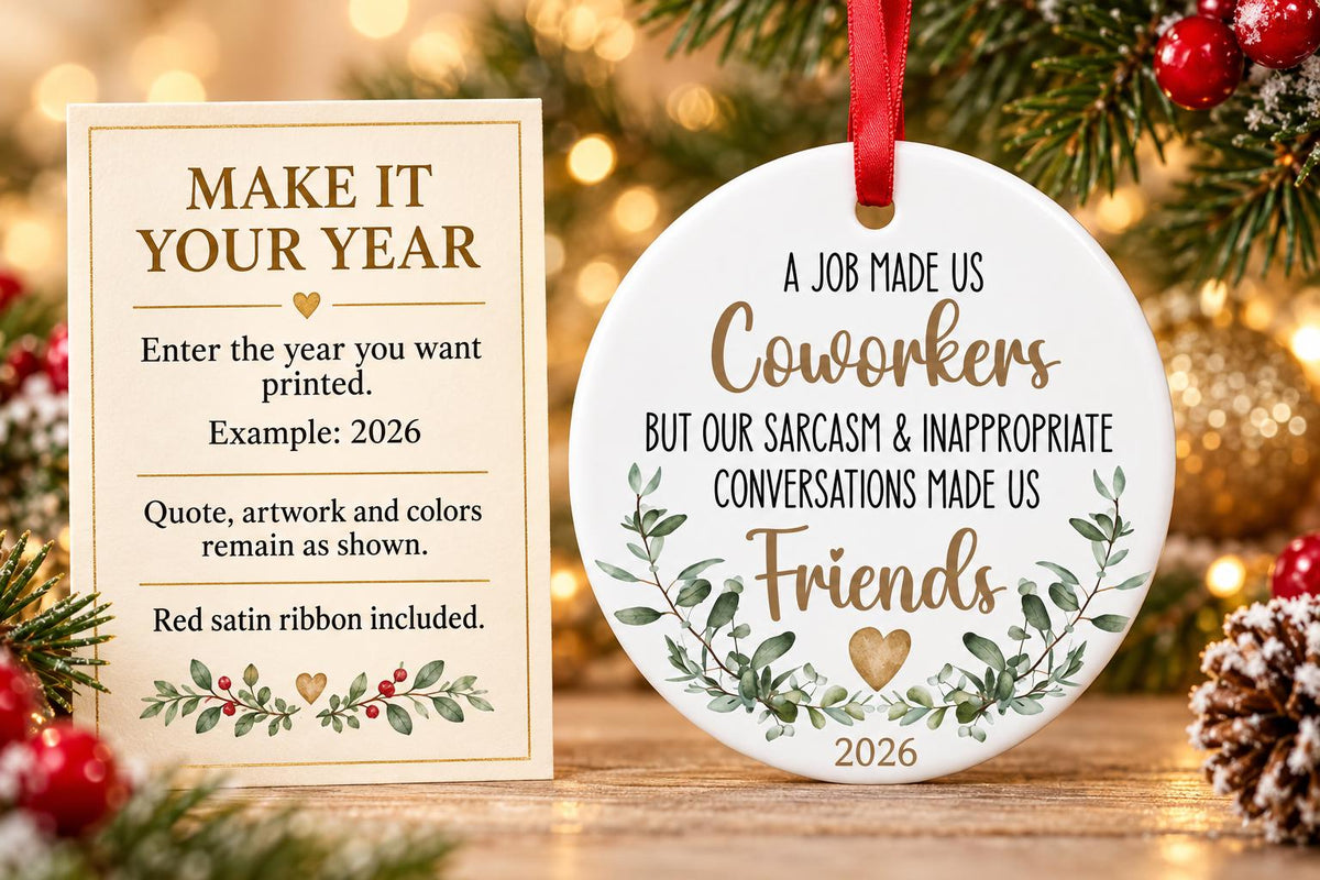 Coworker Christmas Ornament