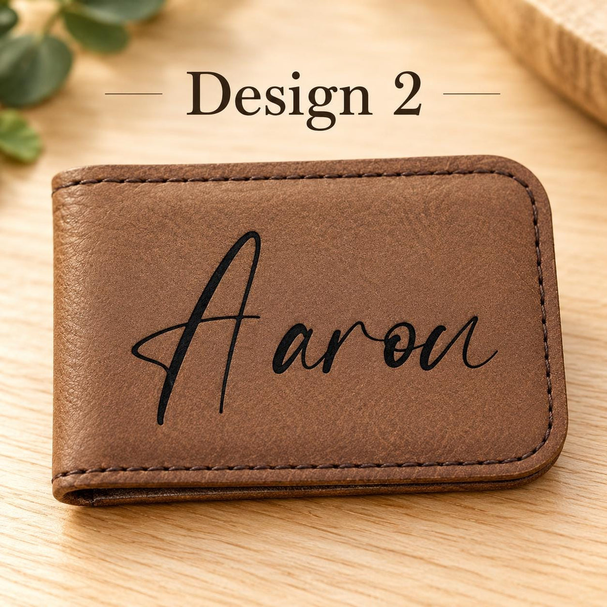 Engraved Groomsmen Money Clip