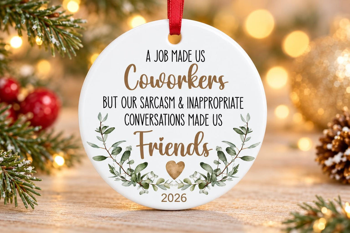 Coworker Christmas Ornament