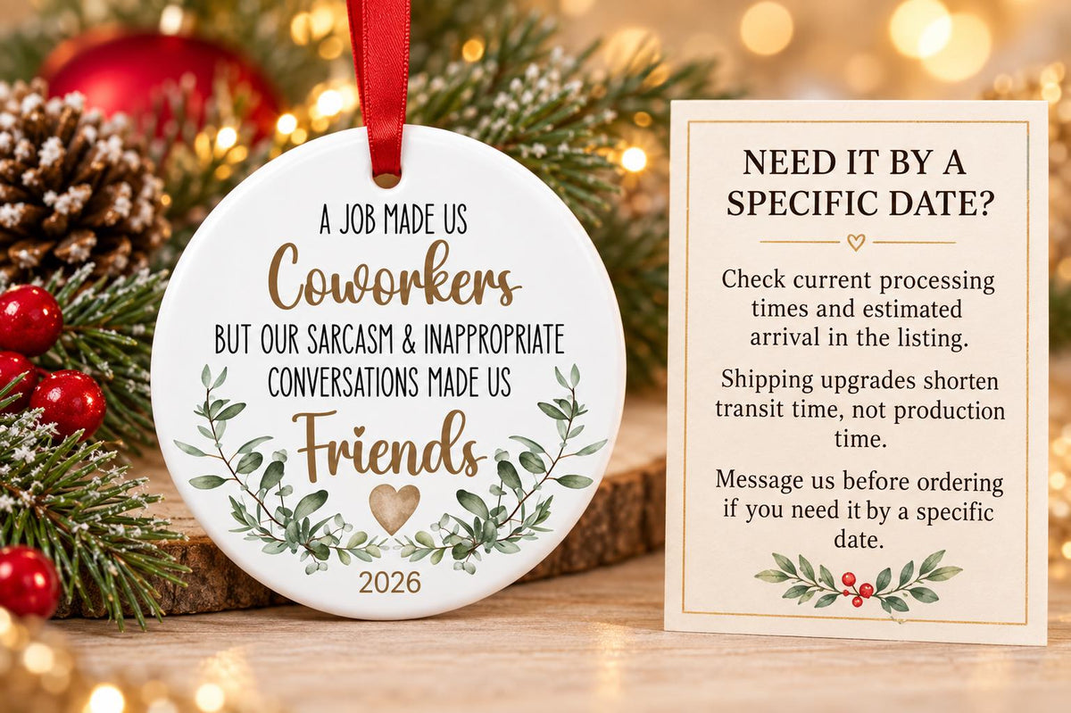 Coworker Christmas Ornament