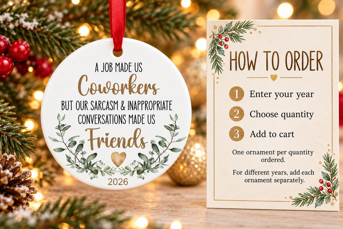 Coworker Christmas Ornament