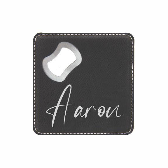 Groomsmen Gift, Coaster Bottle opener