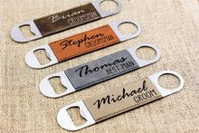 Load image into Gallery viewer, Groomsmen Gift, Bottle opener,
